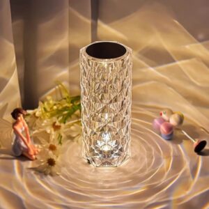 Rose Atmosphere Rechargeable Decorative Desk Lamp
