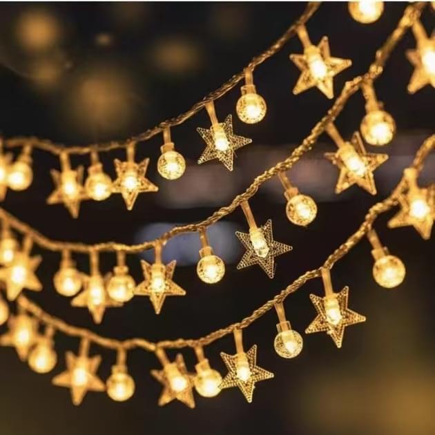 LED Star String Lights for Decoration